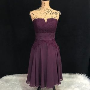 Morilee by Madeline Gardner Beautiful Purple Dress